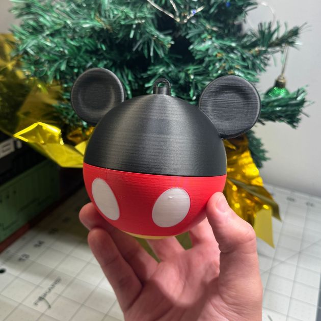Enfeite de Natal - Mickey Mouse