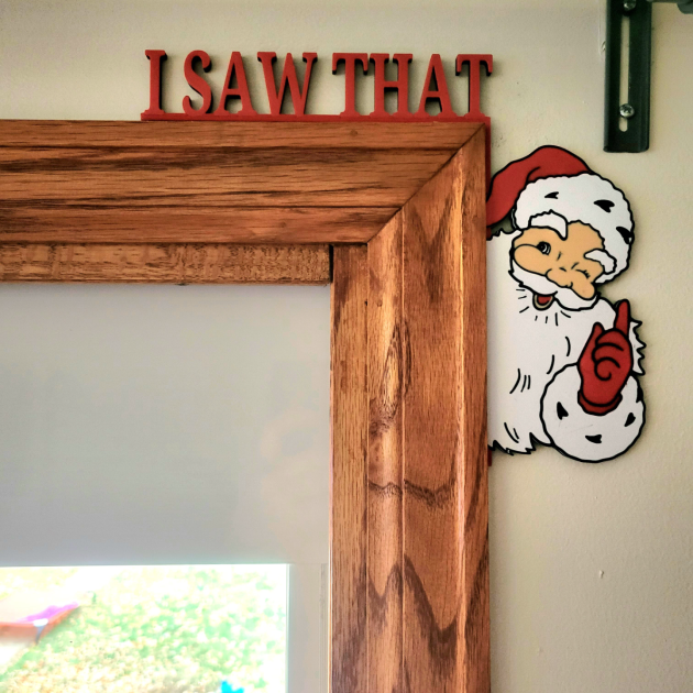 Canto de porta Pai Natal