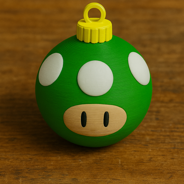 Enfeite Super Mario 1up