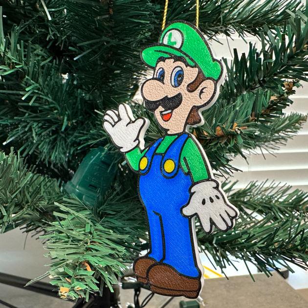 Enfeite Luigi - Super Mario