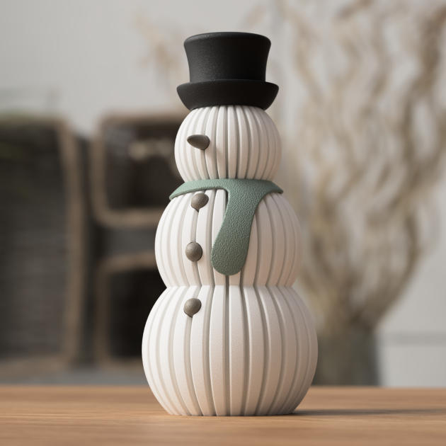 Decoração Boneco de neve