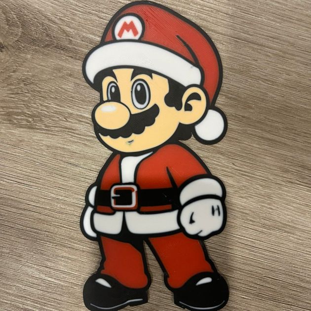 Pai Natal - Super Mário