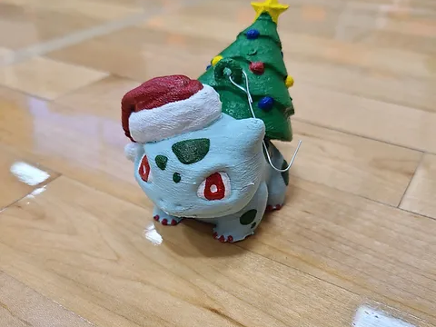 Enfeito Bulbasaur Natal