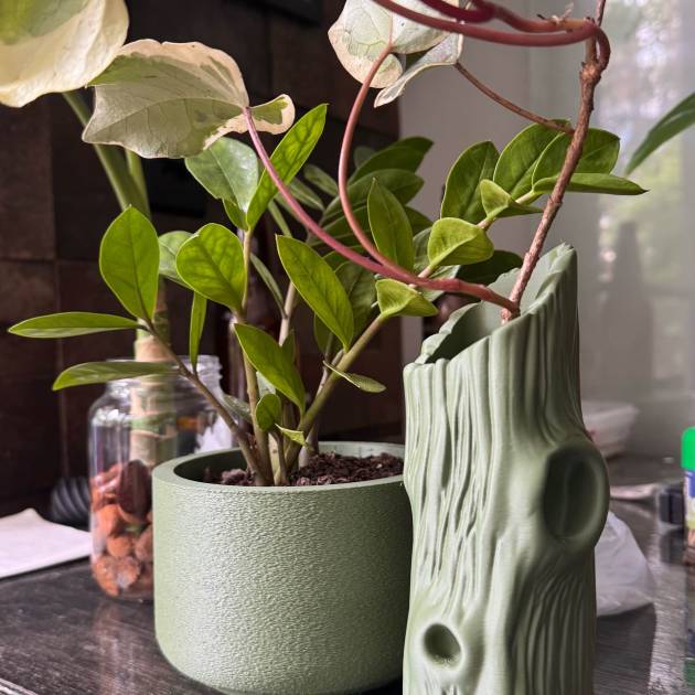 Vasinho redondo minimalista