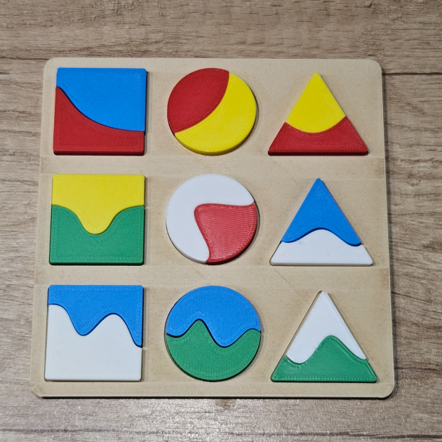 Montessori Puzzle de Formas