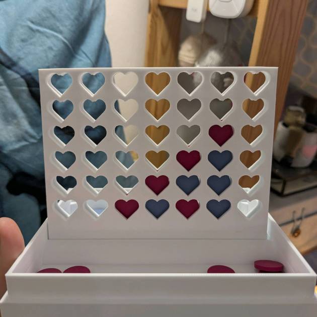 4 em Linha Corações