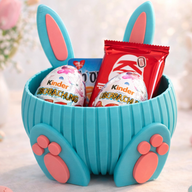 Tigela de Coelho da Páscoa